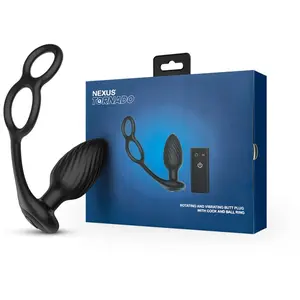 Comparateur de prix : Nexus Plug Anal Rotatif Télécommandé et Anneaux Tornado