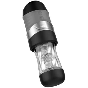 Nexus   Alpha Surge Masturbateur avec Rotation et Aspiration   NoirVendu paradam-et-eve