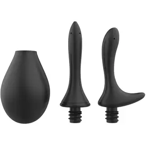 Nexus - Kit de poire à lavement avec deux embouts en silicone pas cher