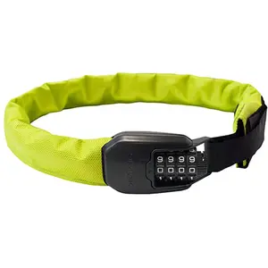 Comparateur de prix : Hiplok Spin Unisex-Adult, Neon Yellow, Périmètre de Fermeture de 75 cm