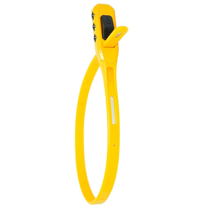 Comparateur de prix : HIPLOCK Hiplok Z LOK COMBO Sangle de Verrouillage Réutilisable Jaune 43 cm