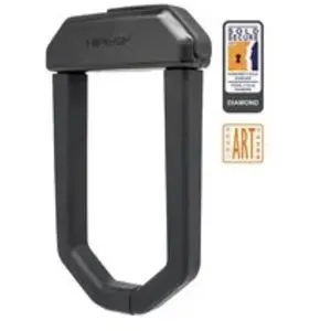 Hiplok Dx1000 Anti-meuleuse d'angle U-Lock Noir Taille unique pas cher