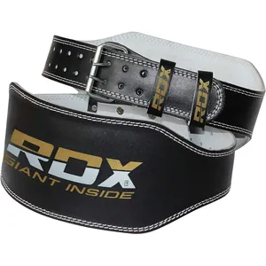 Comparateur de prix : Rdx 6 Pouce Ceinture De Musculation En Cuir Doré/Noir/Blanc S - Rdx - Wbs-6rb-S