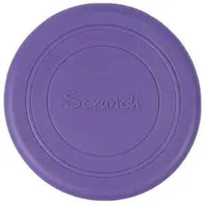 Frisebee En Silicone Souple Violet