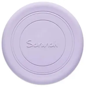 Frisebee En Silicone Souple Mauve