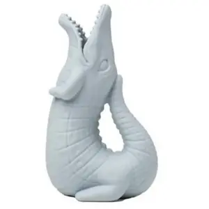 Scrunch Gieter Krokodil Eendenei Blauw pas cher
