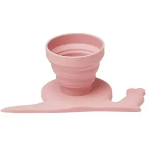 Mesureur d'Eau de Pluie Escargot  - Vieux Rose Scrunch-4038342