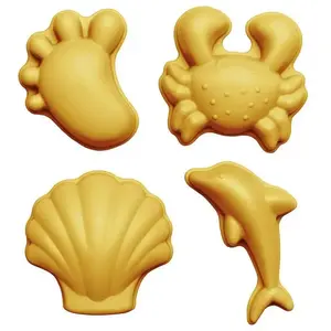 Moules De Sable - Moutarde Foncé Scrunch-4038305Vendu paravenue-des-jeux