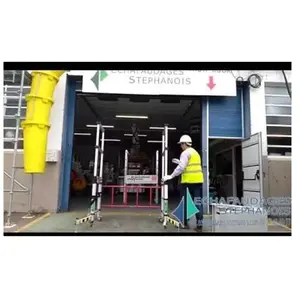CENTAURE Échafaudage roulant télescopique aluminium teletower - duarib - 30100600 pas cher