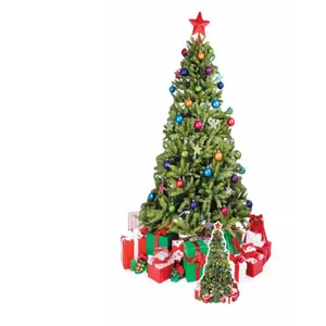 STAR CUTOUTS Figurine en carton Sapin de Noël 178 cm pas cher