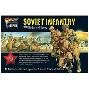 Comparateur de prix : Jeu de figurine Infanterie soviétique  - Warlord Games Extension de jeux de figurines  - 402014003 