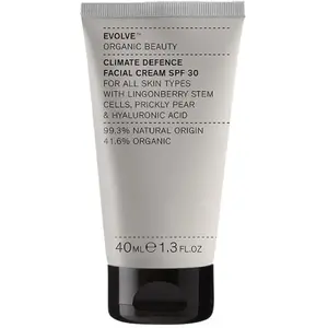 Comparateur de prix : Evolve Organic Beauty - CLIMATE DEFENCE SPF30 CREAM Protection solaire 40 ml unisex