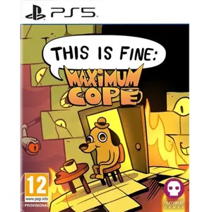 This Is Fine Maximum Cope PS5 pas cher