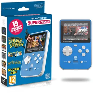 Console Rétrogaming - JUST FOR GAMES - Technos Super Pocket pas cher