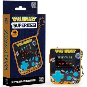 HyperMegaTech! Evercade Console Rétro Super Micro-space Invaders Key Chain Gamer pas cher