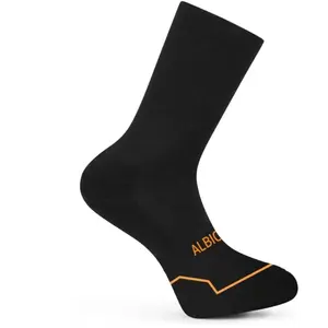 Albion - Merino Socks - Chaussettes vélo Charcoal - S pas cher
