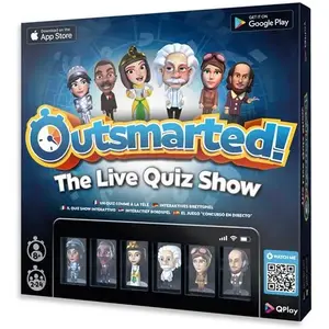 Shuffle Heraclio Fournier Jeu De Société Outsmarted The Live Quiz Show pas cher