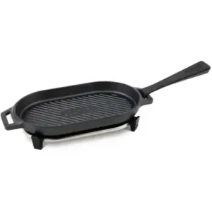 Poêle grill ovale en fonte Ooni pas cher