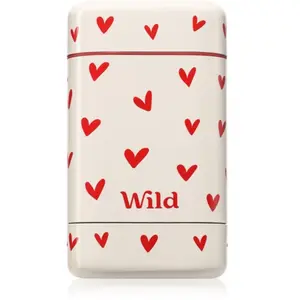 Wild Pink Grapefruit & Lime Heart Case déodorant solide avec étui 40 g pas cher