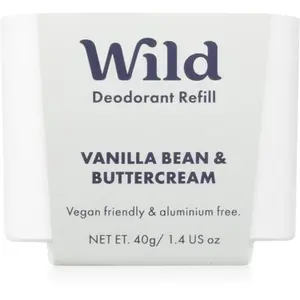 Wild Vanilla Bean Buttercream Refill déodorant solide Recharge 40 g