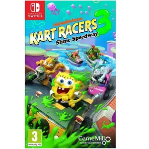 GameMill Entertainment Nickelodeon Kart Racer 3 Slime Speedway Jeu Switch pas cher