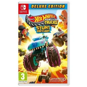 Hot Wheels Monster Trucks Deluxe - Jeu Nintendo Switch pas cher