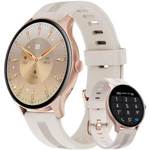Comparateur de prix : HUAKUA Montre Connectée Homme Repondre Appel Smartwatch Ronde 1,38 Pou...