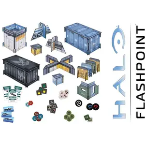 Jeu de plateau Halo: Flashpoint - Unsc Base Terrain Set - MANTIC Jeu ... pas cher