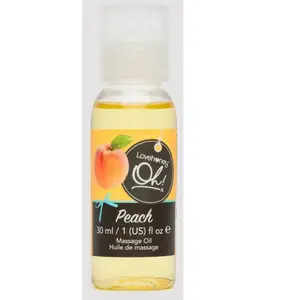 Huile de massage embrassable à la pêche Oh! 30 ml pas cher