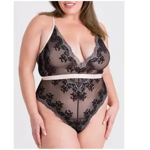 Lovehoney Lingerie Body string Lustrous Lace noir GT