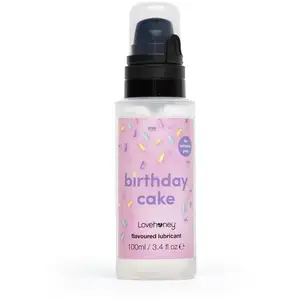 Lovehoney Lubrifiant eau aromatisé gâteau d'anniversaire 100 ml pas cher