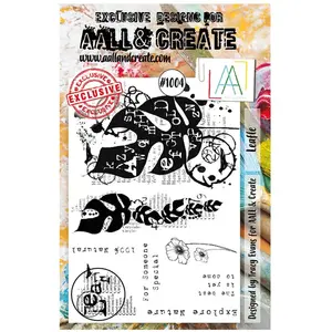 AALL & CREATE Tampon transparent #1004 LeafleVendu parscrapmalin