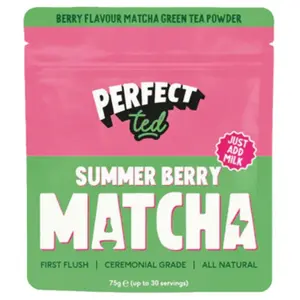 Thé matcha saveur fraise PerfectTed, 75 gVendu parcoffee-friend
