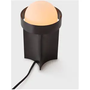 Tala lampe à poser Loop small, aluminium, LED-Globe III, gris foncé pas cher