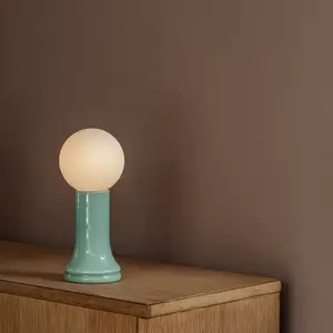 Tala SHORE-Lampe à poser Verre recyclé H22cm pas cher