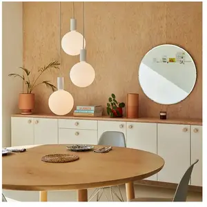 Tala Alumina Triple Suspension, E27, CP-CHK-SML-ALM-01-EU,