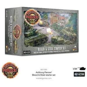 Comparateur de prix : Jeu de figurine Achtung Panzer! Blood & Steel Starter Set (Anglais)  - Warlord Games Extension de jeux de figurines  - WG-482010001 