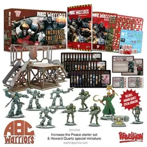 Jeu de figurine ABC Warriors: Increase the Peace Starter Game (Anglais)  - Warlord Games Extension de jeux de figurines  - WG-622410001 Vendu paramazon