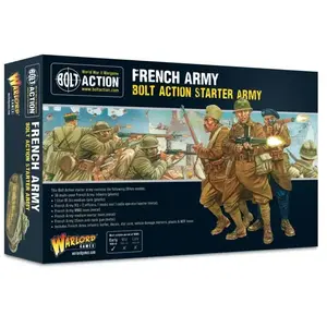 Jeu de figurine French Army Starter Army  - Warlord Games Extension de jeux de figurines  - WG-402015503 Vendu paramazon