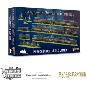Jeu de figurine Black Powder Epic Battles: French Middle & Old Guard  - Warlord Games Extension de jeux de figurines  - 312002004 Vendu paramazon