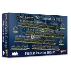 Jeu de figurine Black Powder Epic Battles - Waterloo: Prussian Infantry Brigade  - Warlord Games Extension de jeux de figurines  - WL-312001801 Vendu paramazon