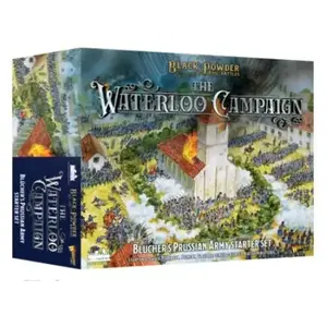 Comparateur de prix : Jeu de figurine Black Powder Epic Battles - Waterloo: Blücher's Prussian Army starter set (English)  - Warlord Games Extension de jeux de figurines  -