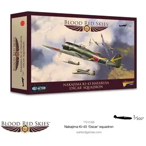 Comparateur de prix : Jeu de figurine Blood Red Skies : Escadron Nakajima Ki-43 II 'Oscar'  - Warlord Games Extension de jeux de figurines  - 775101006 