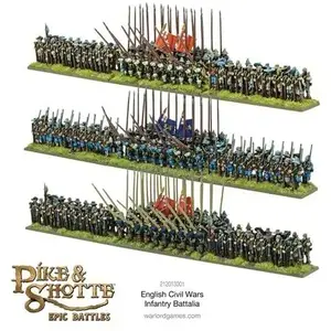 Jeu de figurine Pike & Shotte Epic Battles - English Civil Wars Infantry Battalia  - Warlord Games Extension de jeux de figurines  - WL-212013001 Vendu paramazon
