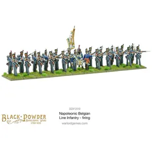 Jeu de figurine Belgian Line Infantry Firing  - Warlord Games Extension de jeux de figurines  - 302412410 Vendu paramazon