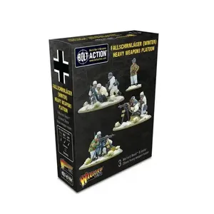 Comparateur de prix : Jeu de figurine Fallschirmjäger (Winter) Heavy Weapons Platoon  - Warlord Games Extension de jeux de figurines  - WG-402212113 