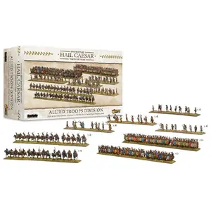 Comparateur de prix : Jeu de figurine Hail Caesar Epic Battles: Allied Troops Division  - Warlord Games Extension de jeux de figurines  - 112010007 