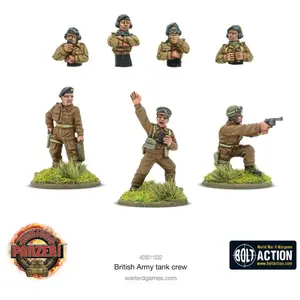 Jeu de figurine British Army Tank Crew  - Warlord Games Extension de jeux de figurines  - WG-403011032 