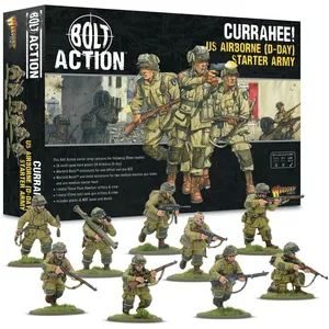 Jeu de figurine Currahee! US Airborne (D-Day) Starter Army  - Warlord ...