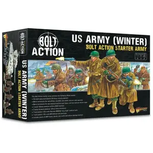 Jeu de figurine US Army (Winter) Starter Army  - Warlord Games Extension de jeux de figurines  - WG-402613003 